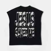JESUS SAVED ME Muscle Tank - YTHX25