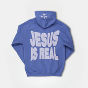JESUS IS REAL Lavender Hoodie - YTHX25