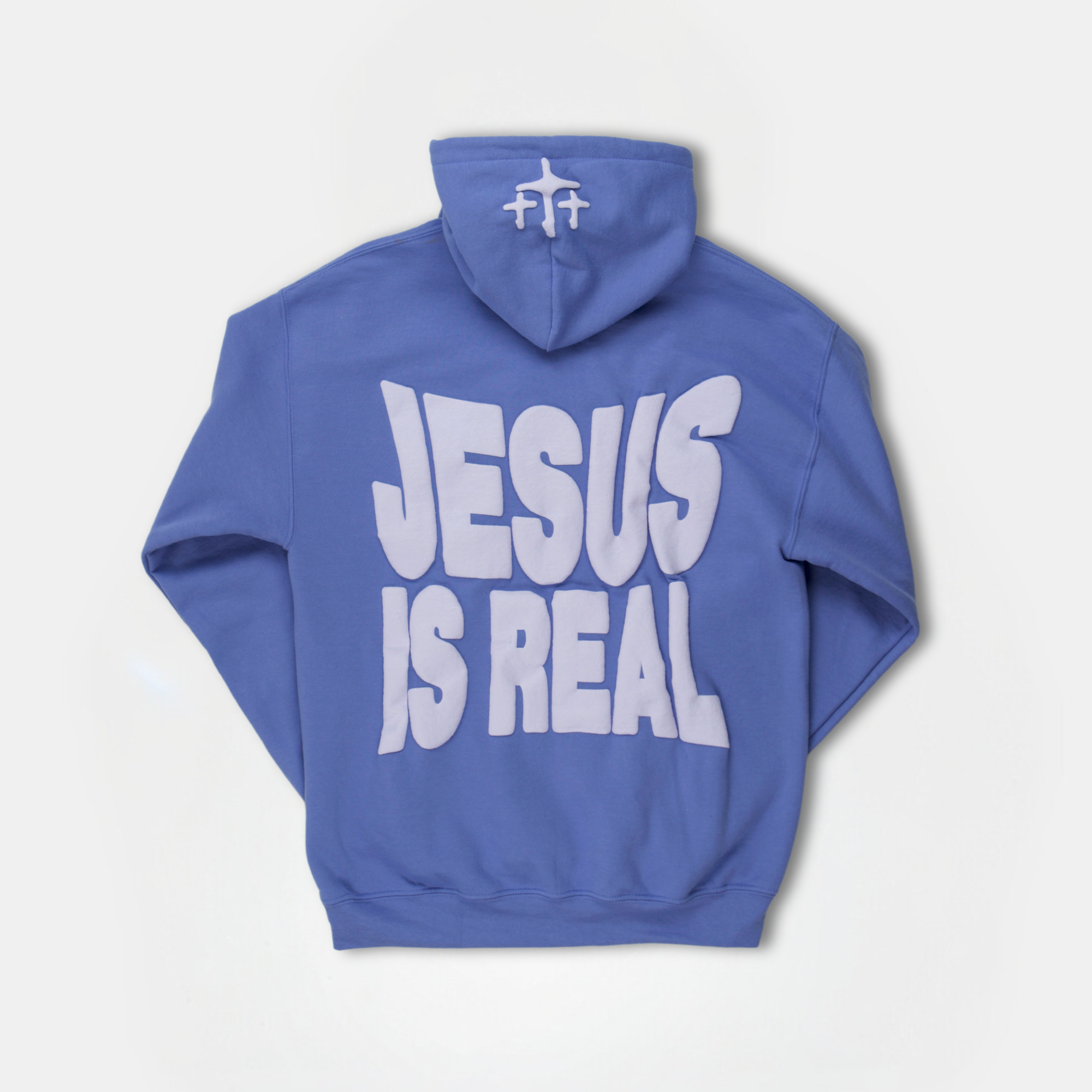 JESUS IS REAL Lavender Hoodie - YTHX25