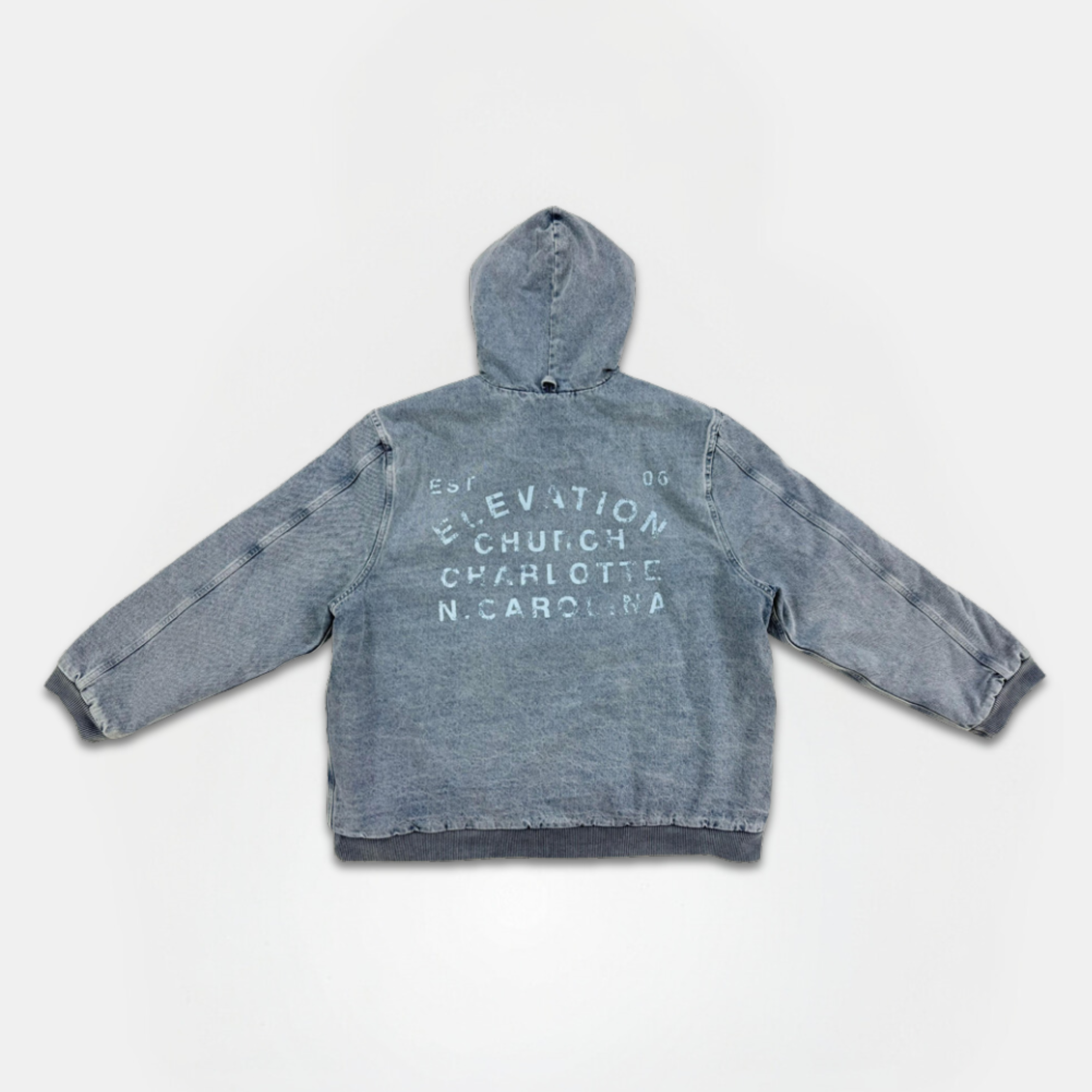 Denim Workwear Jacket – Elevation Church Resources