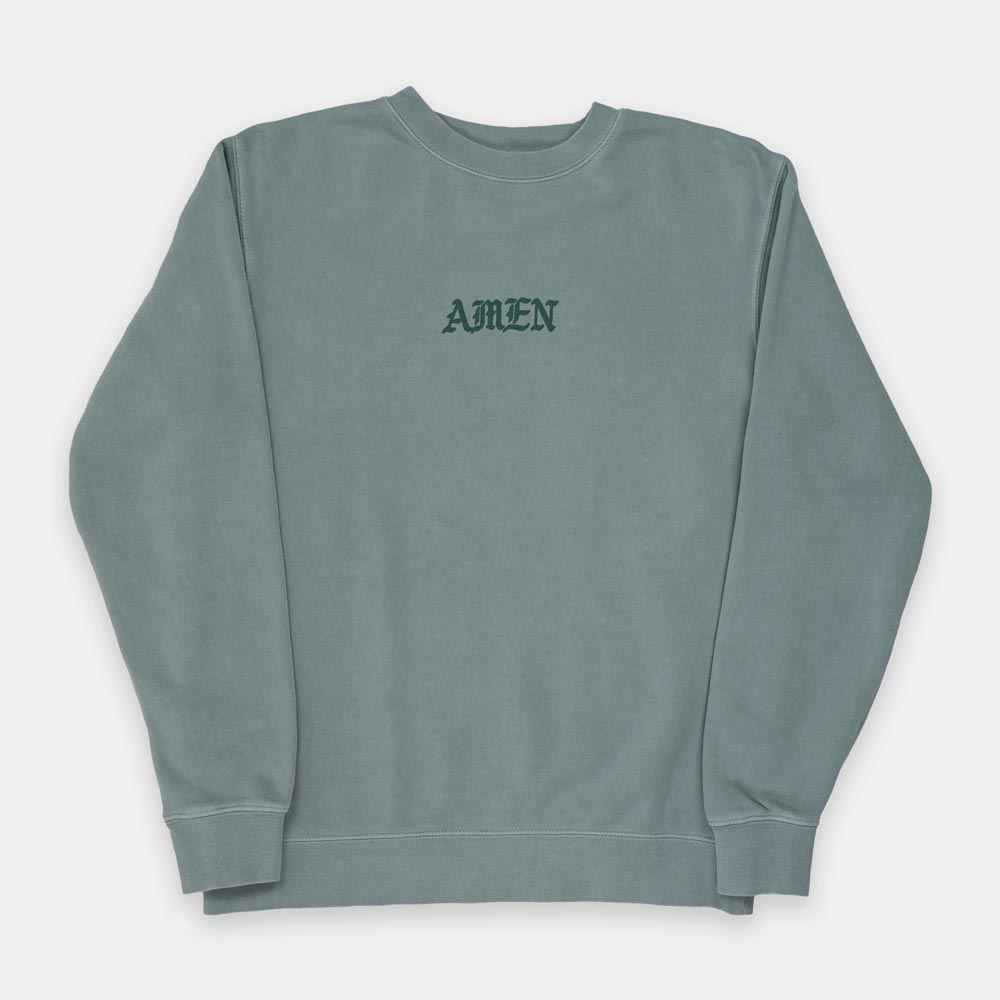 Blessing Lyrics Crewneck