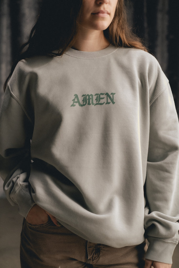 Blessing Lyrics Crewneck