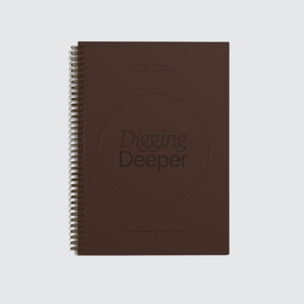 Digging Deeper Journal: A Sermon Journal for Activating Faith