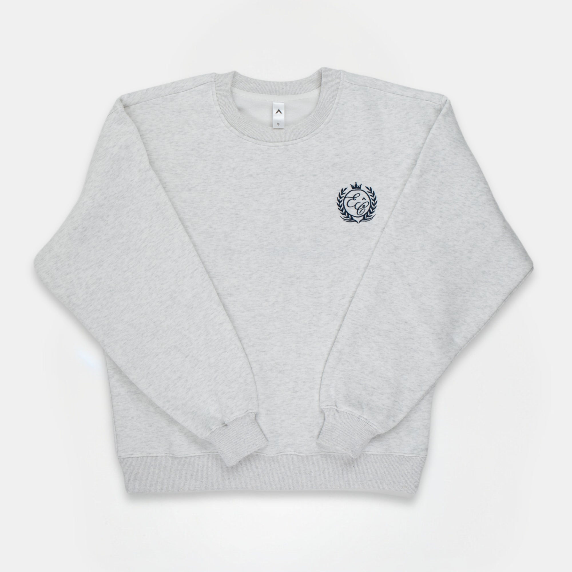 Grey EC Crest Crewneck – Elevation Church Resources