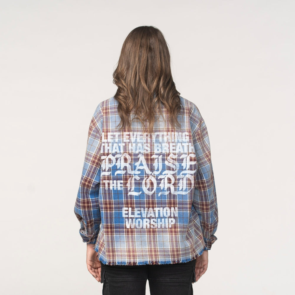 Praise Raw Edge Flannel