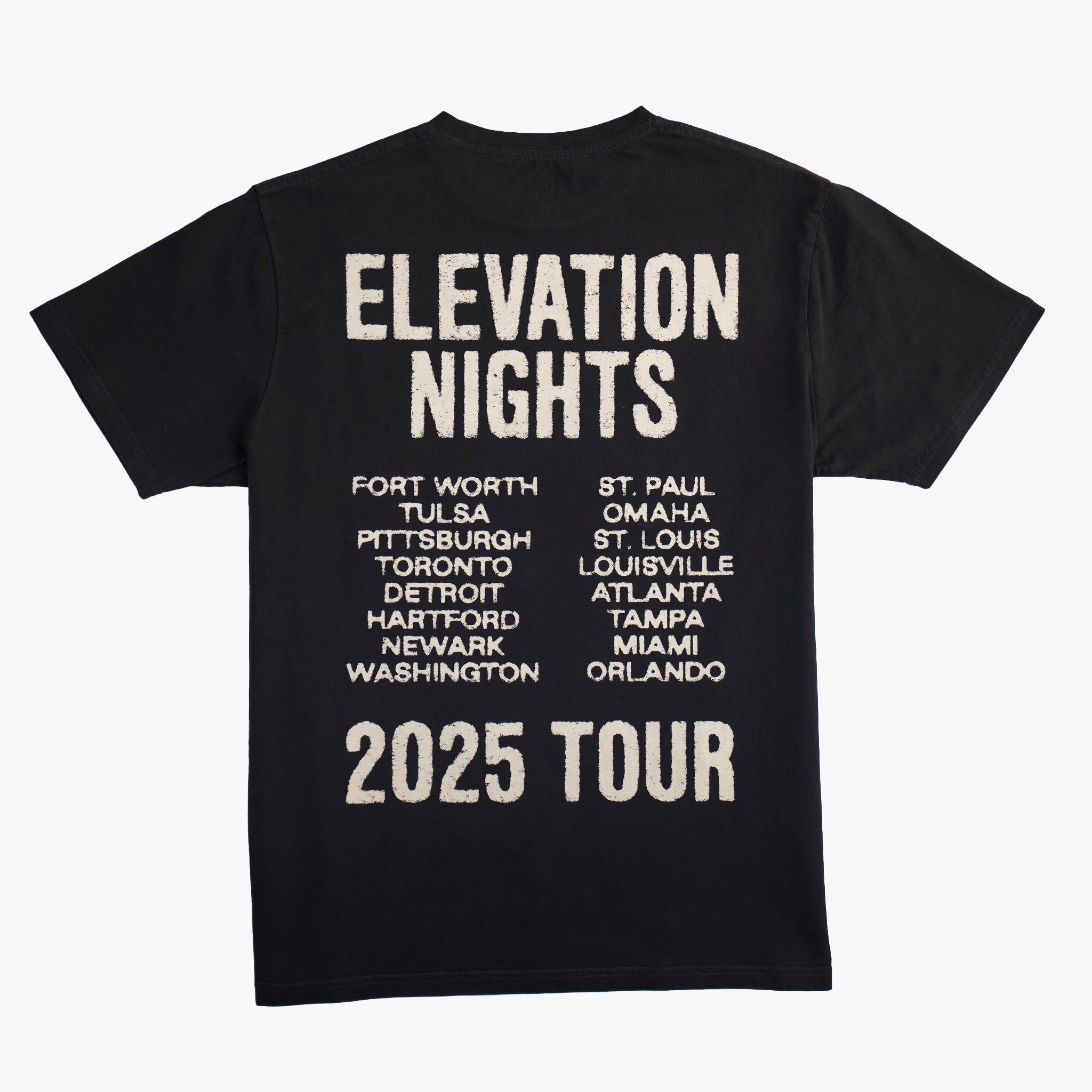 Elevation Nights Tour T-Shirt 2025