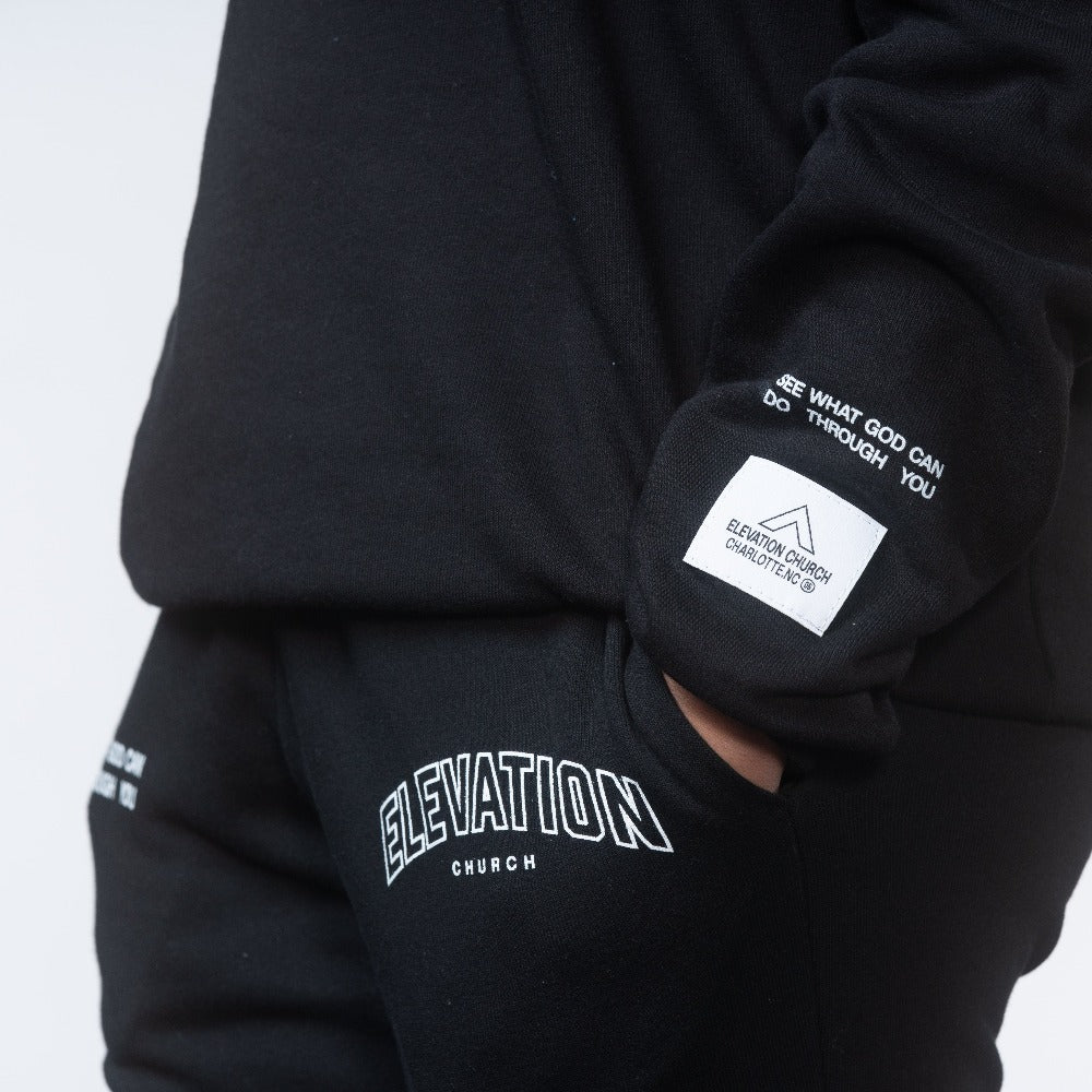 Elevation Black Joggers