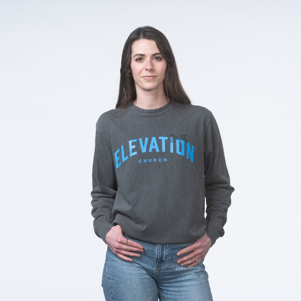 Elevation Vintage Black Long Sleeve T-Shirt