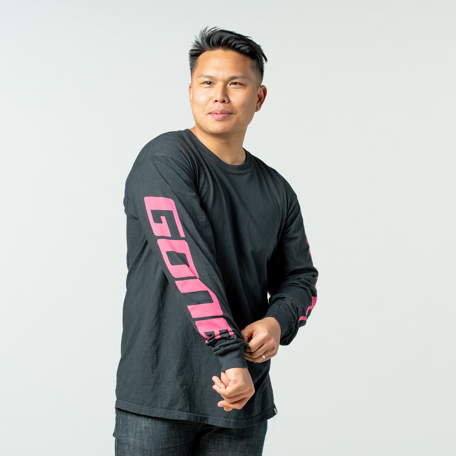 'Gone' long sleeve tee