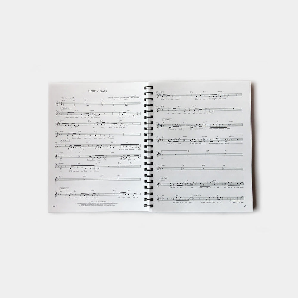Hallelujah Here Below Songbook