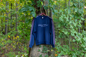 Navy Striped Elevation Crewneck