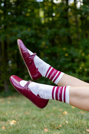 Striped Elevation Crew Socks