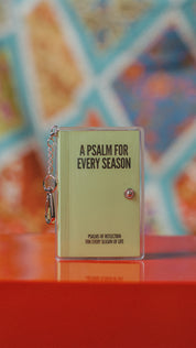 Psalm For Every Season Book Charm