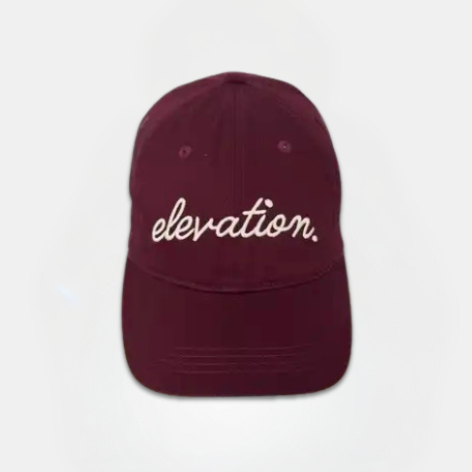 Maroon Elevation Script Hat