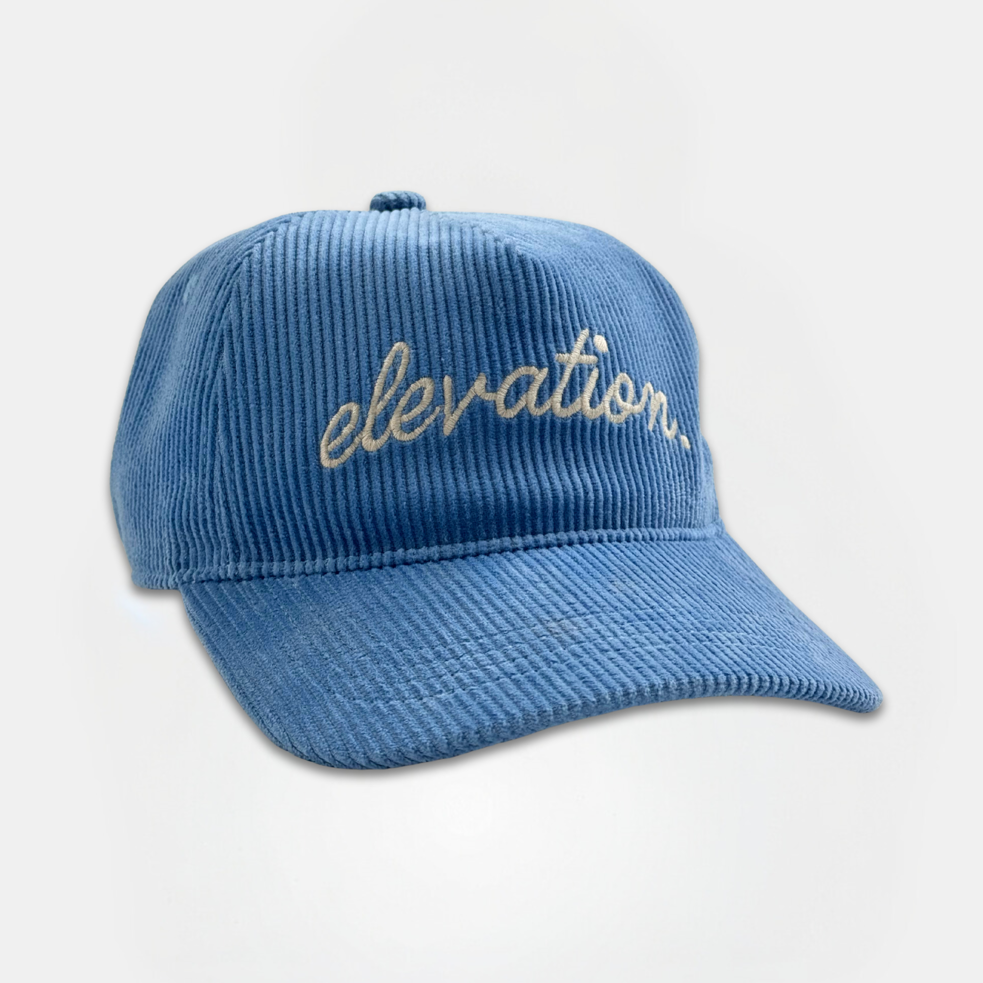 Steel Blue Corduroy Elevation Hat