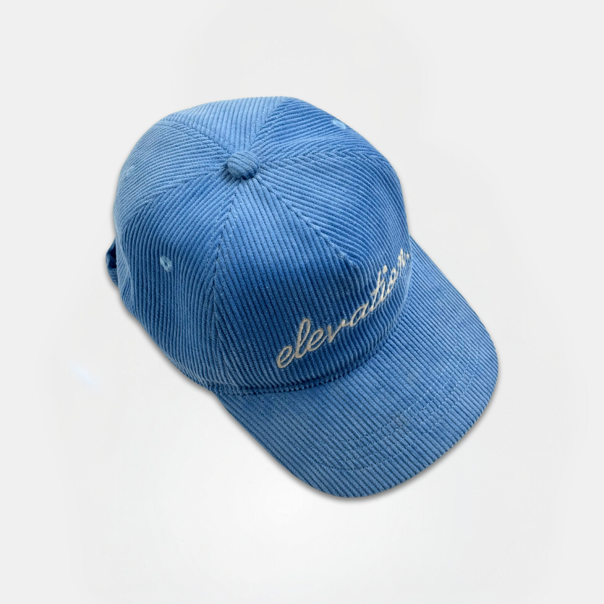 Steel Blue Corduroy Elevation Hat