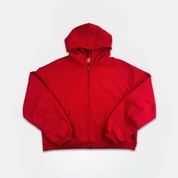 SO BE IT Crest Zip-Up Hoodie