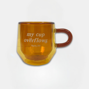 my cup overflows mug