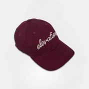 Maroon Elevation Script Hat