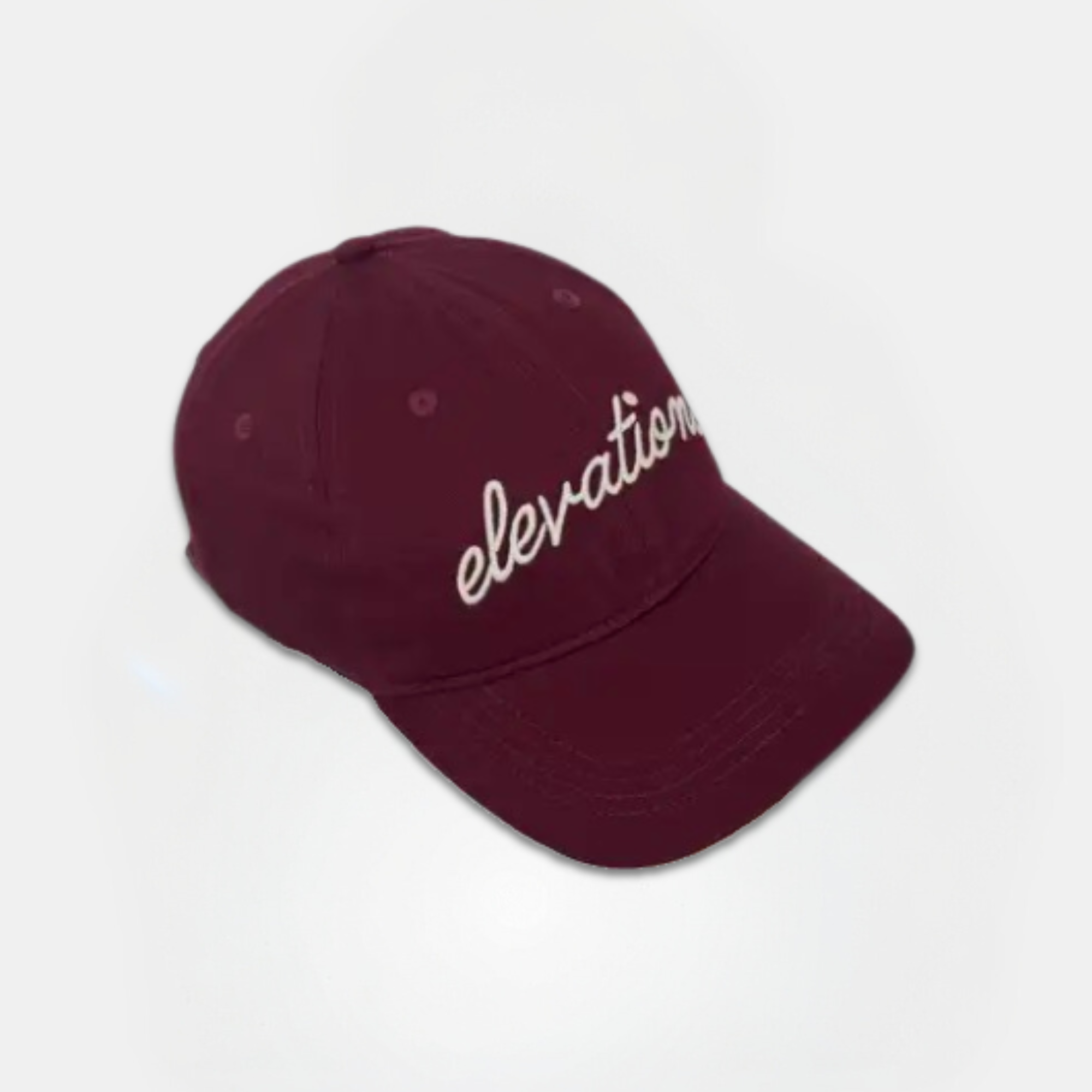 Maroon Elevation Script Hat