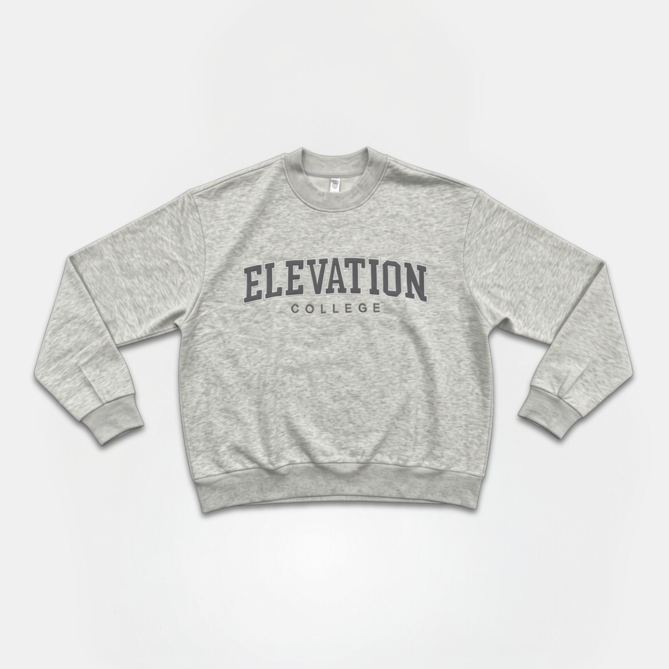 Heather Grey College Crewneck