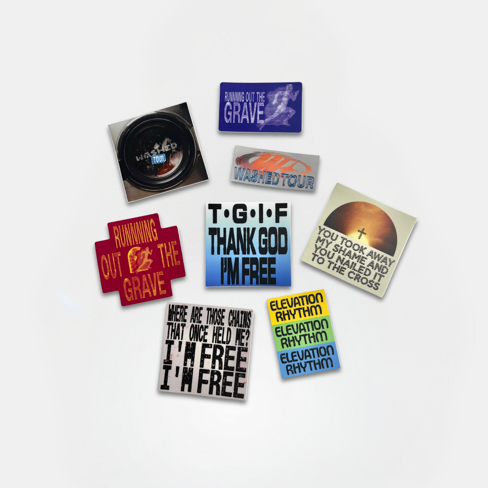 Washed Sticker Pack