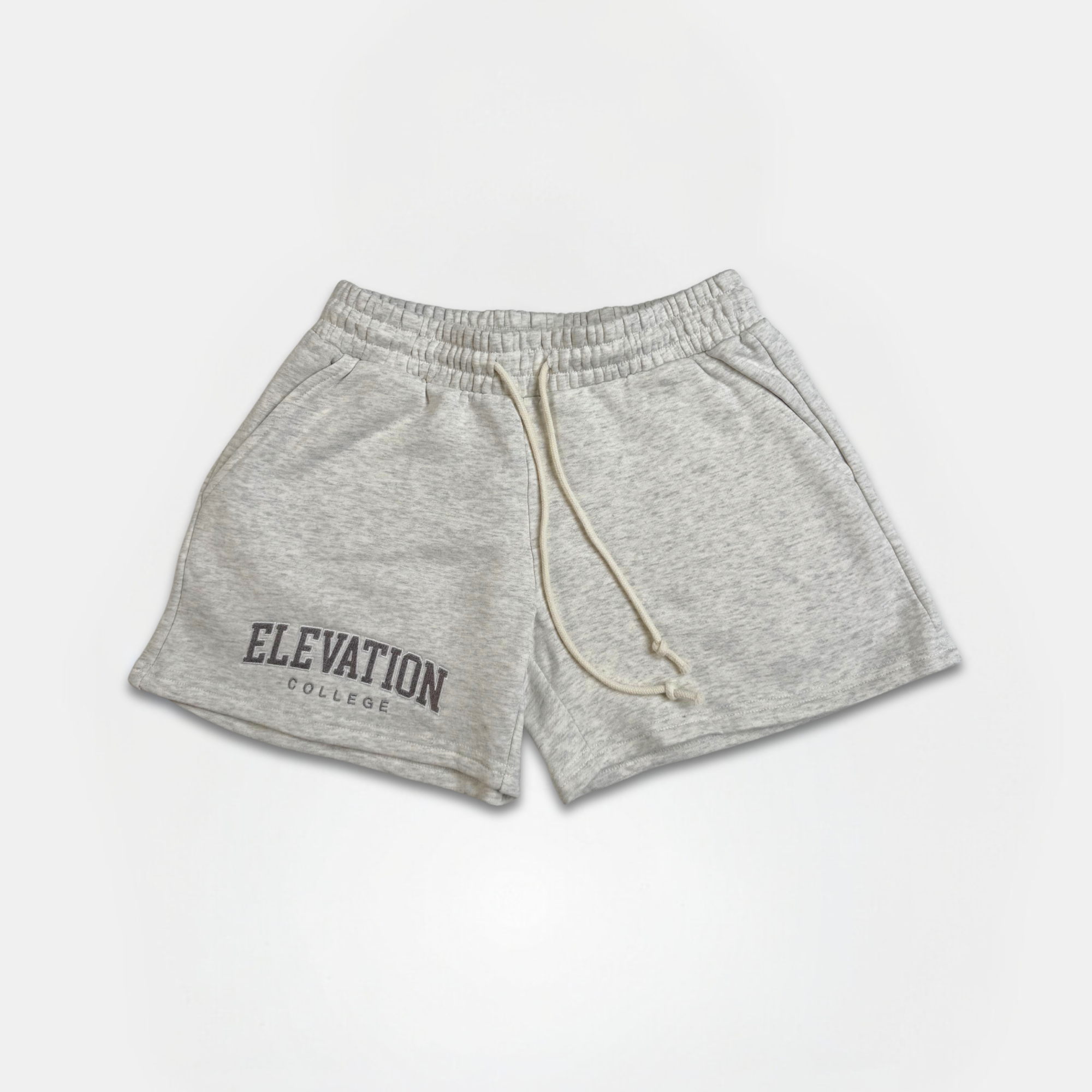 Heather Grey College Shorts