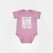 Baby God I'm Just Grateful Onesie