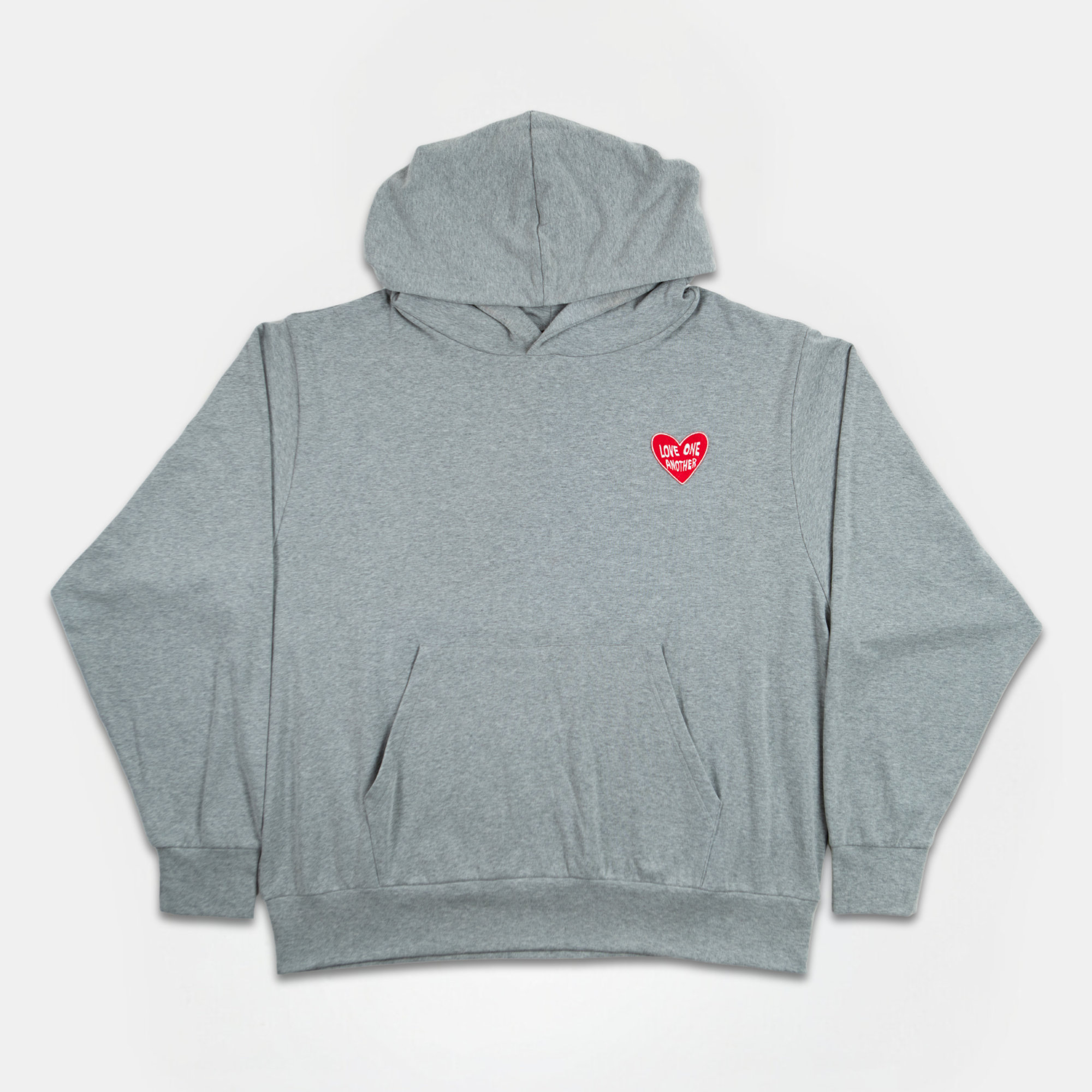 Love One Another Grey Hoodie