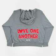 Love One Another Grey Hoodie