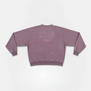 Trust In God Violet Crewneck