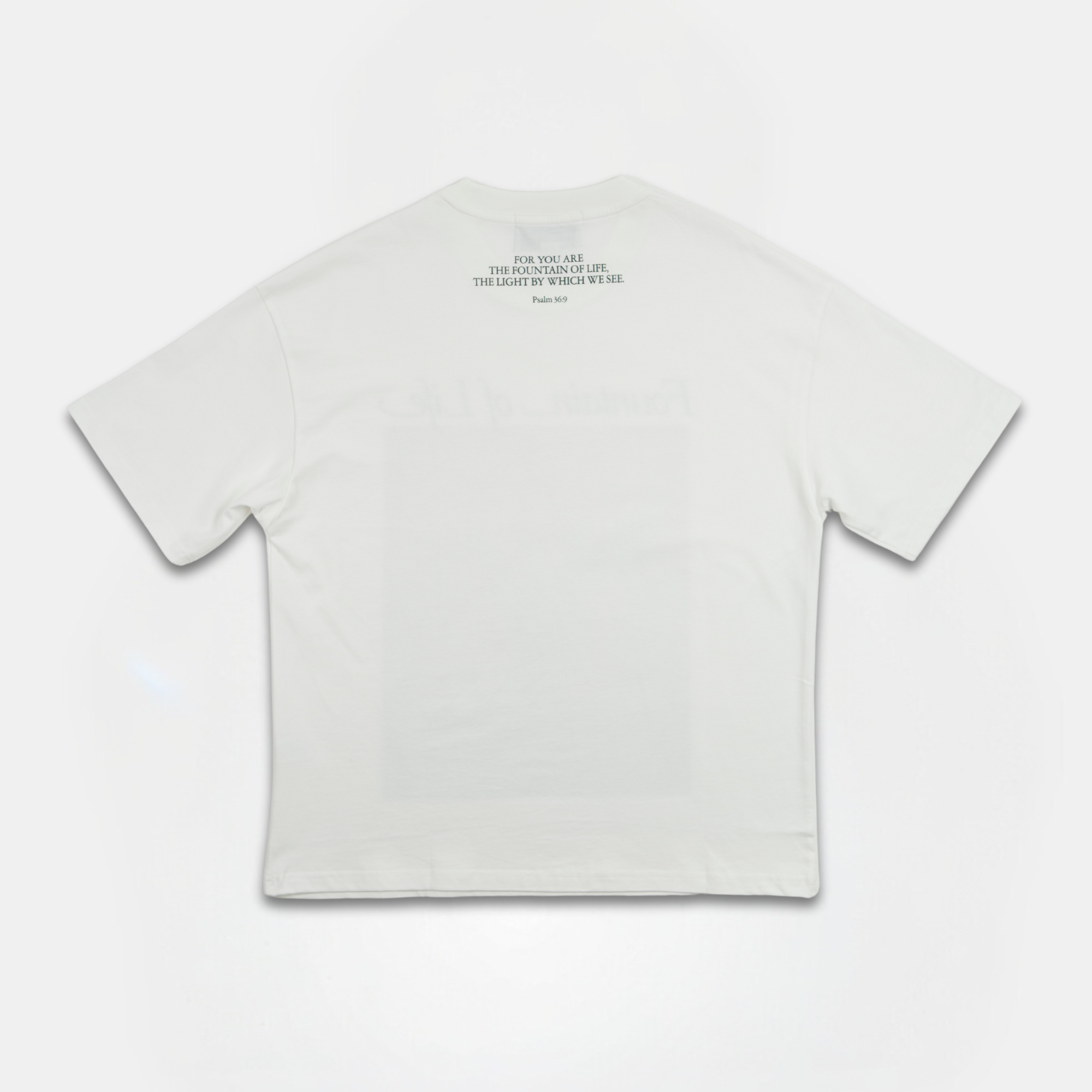 Fountain Of Life Oversized T-Shirt