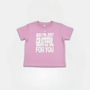 Kids God I'm Just Grateful T-Shirt
