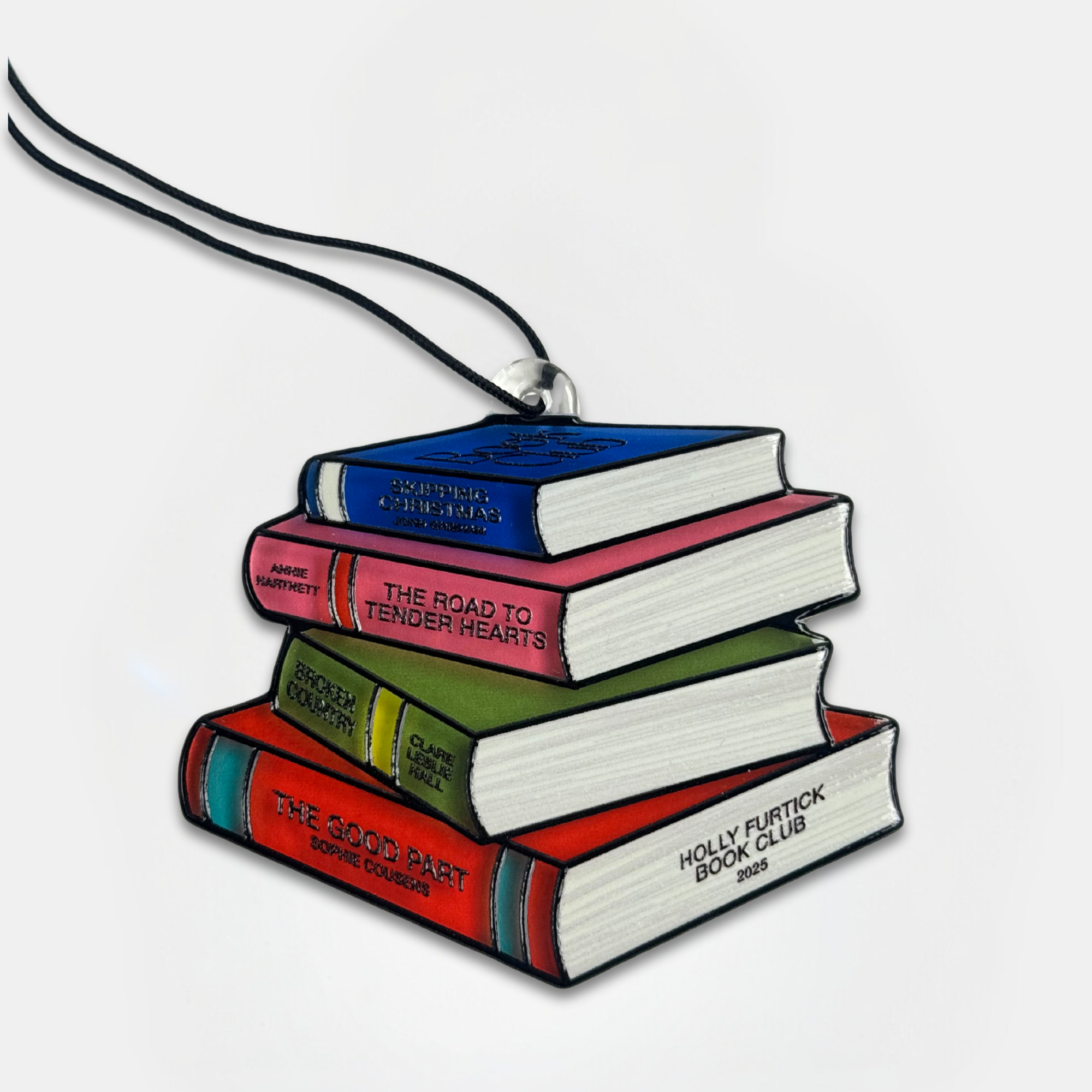 Book Club Ornament 2025