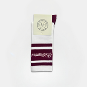Striped Elevation Crew Socks