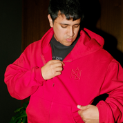 SO BE IT Crest Zip-Up Hoodie