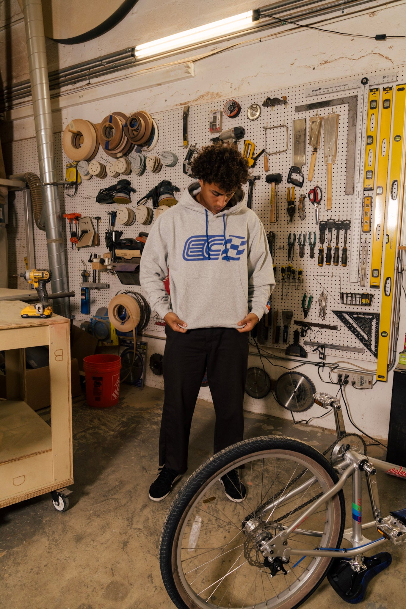 Heather Grey EC Hoodie