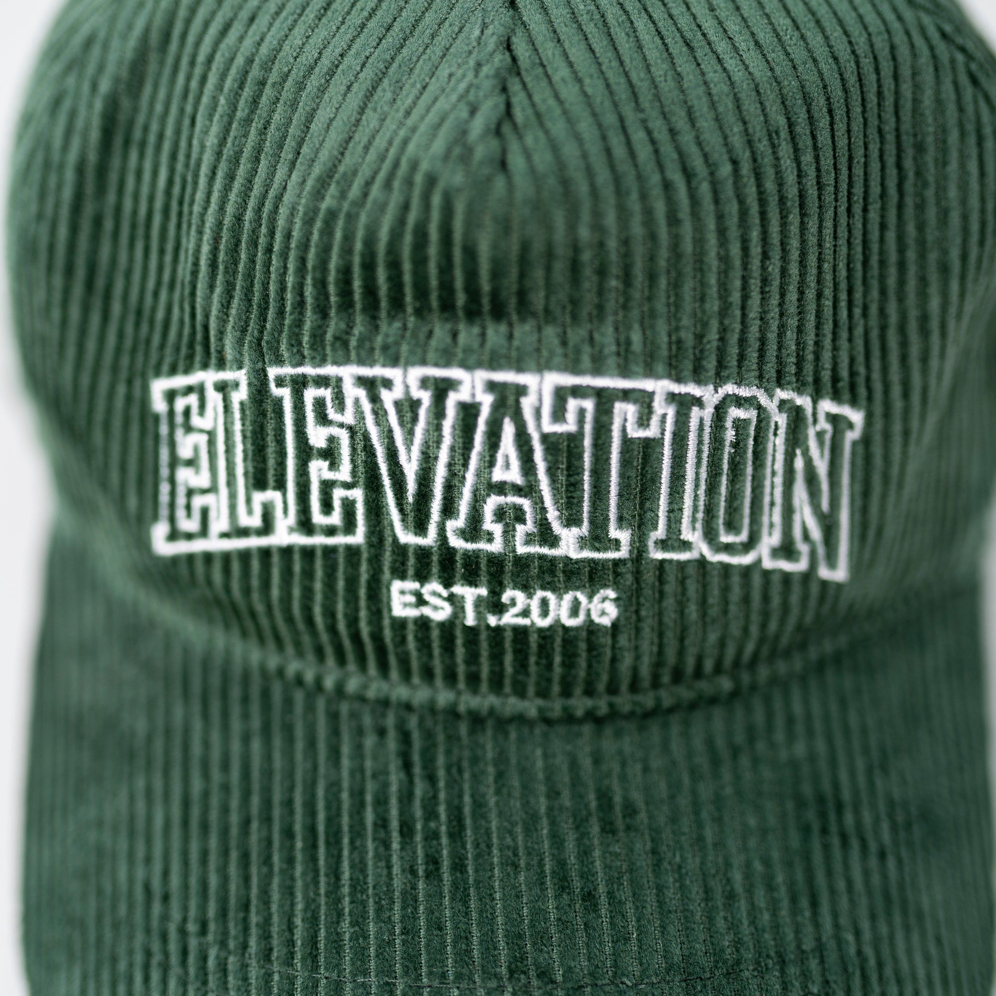 Evergreen Corduroy Elevation Hat