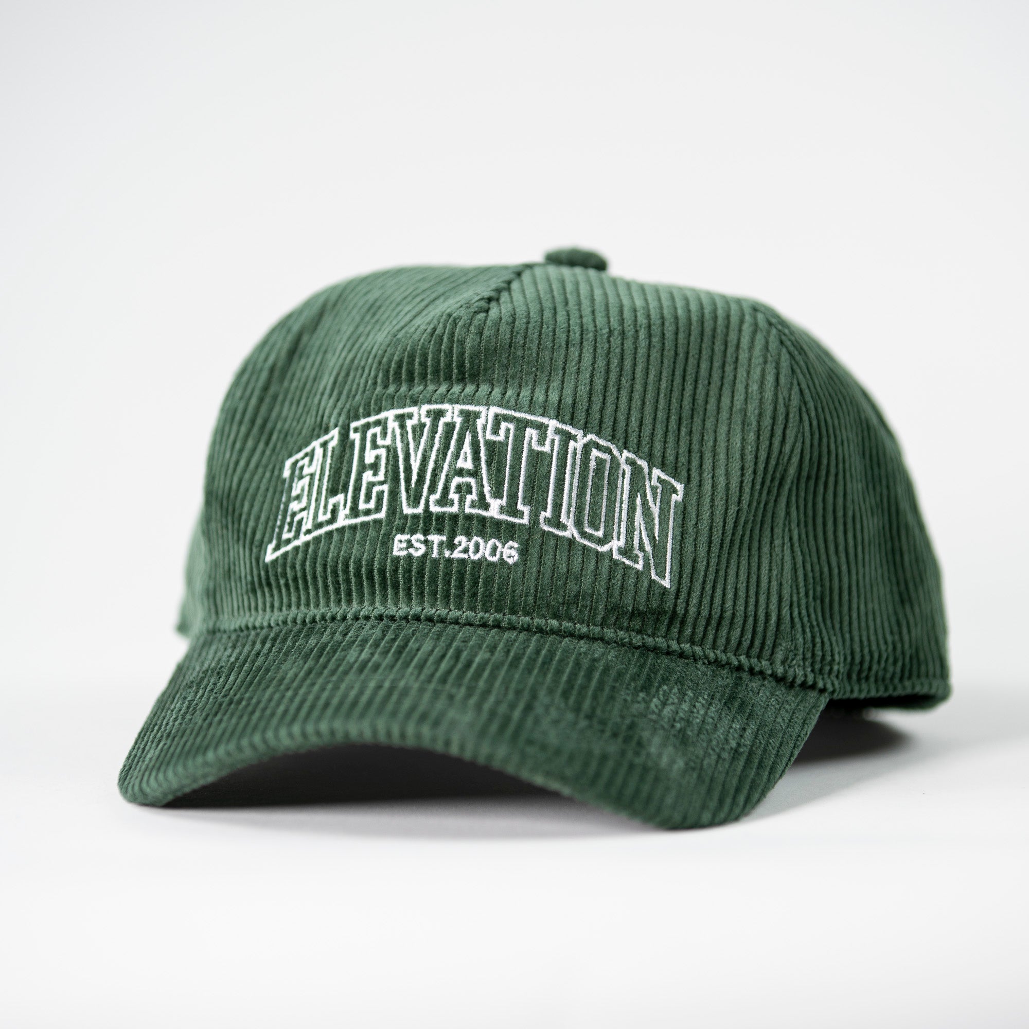 Evergreen Corduroy Elevation Hat