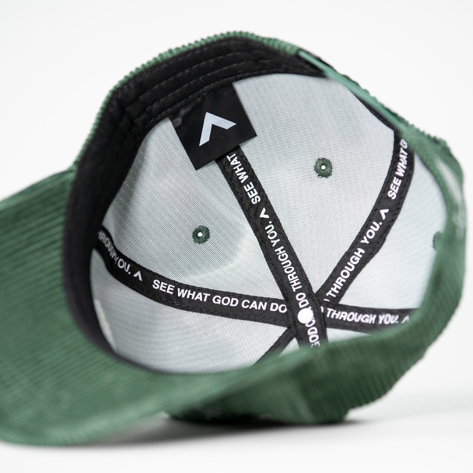 Evergreen Corduroy Elevation Hat