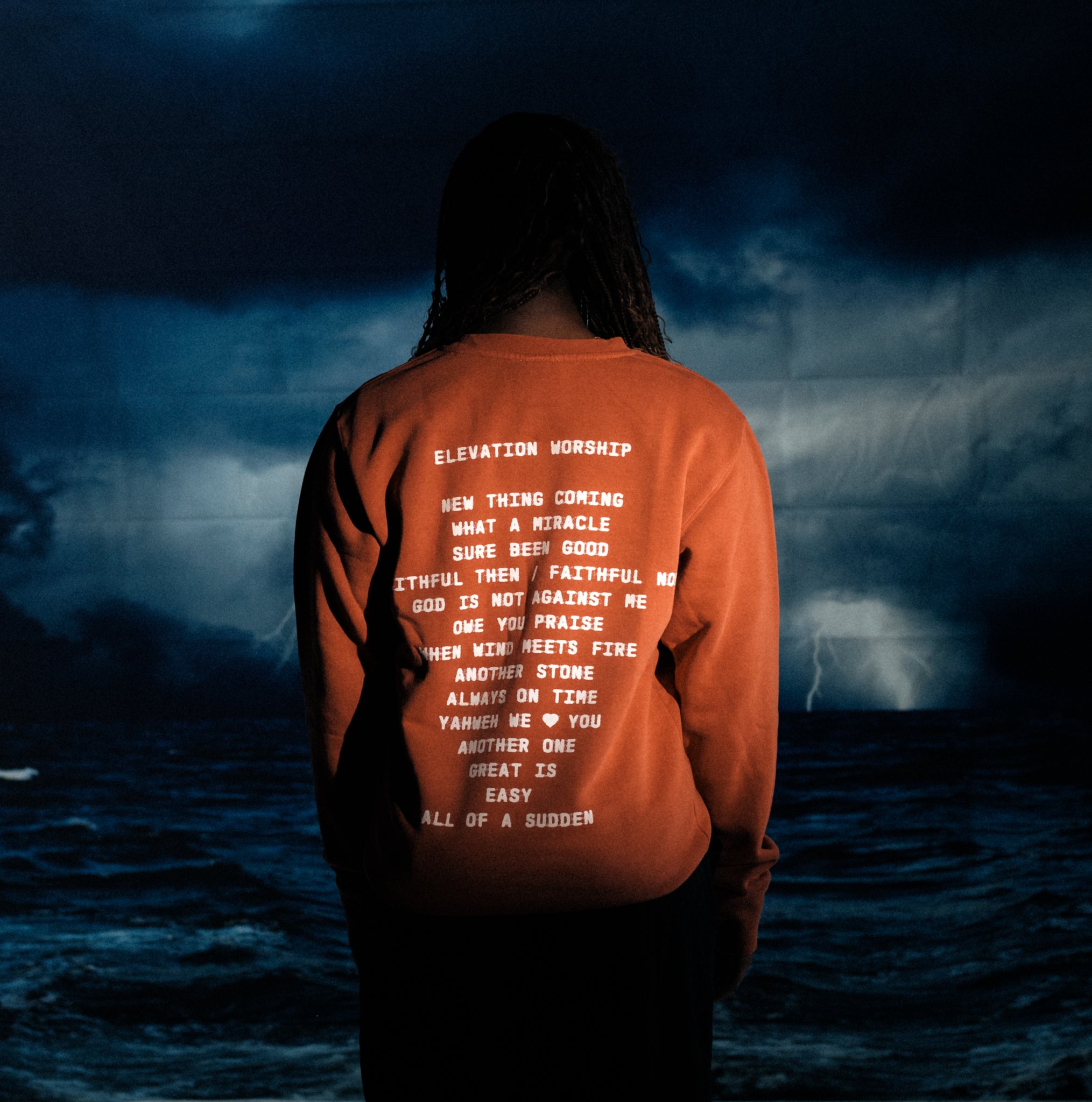 WHEN WIND MEETS FIRE Tracklist Crewneck