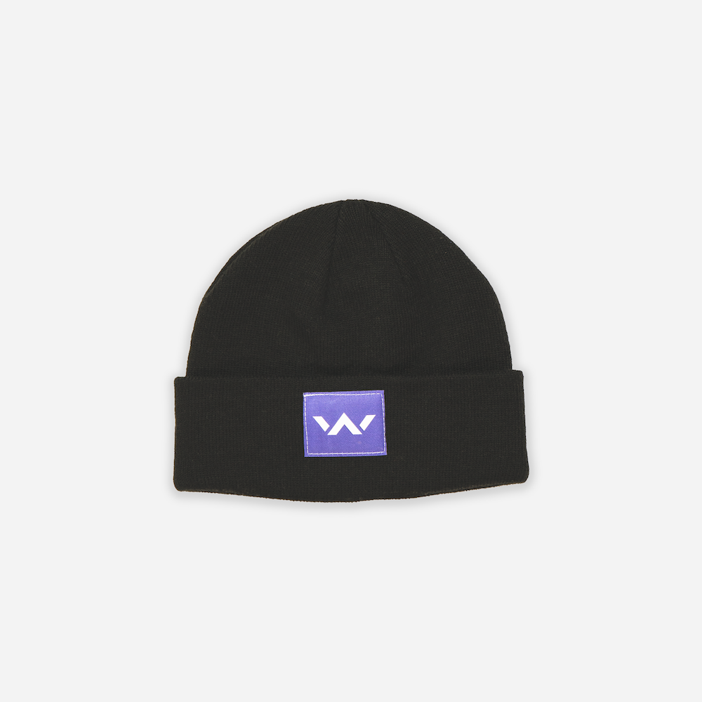EW Black Beanie