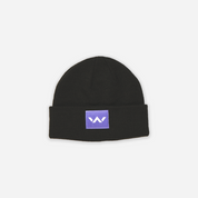 EW Black Beanie
