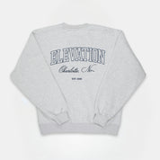 Grey EC Crest Crewneck