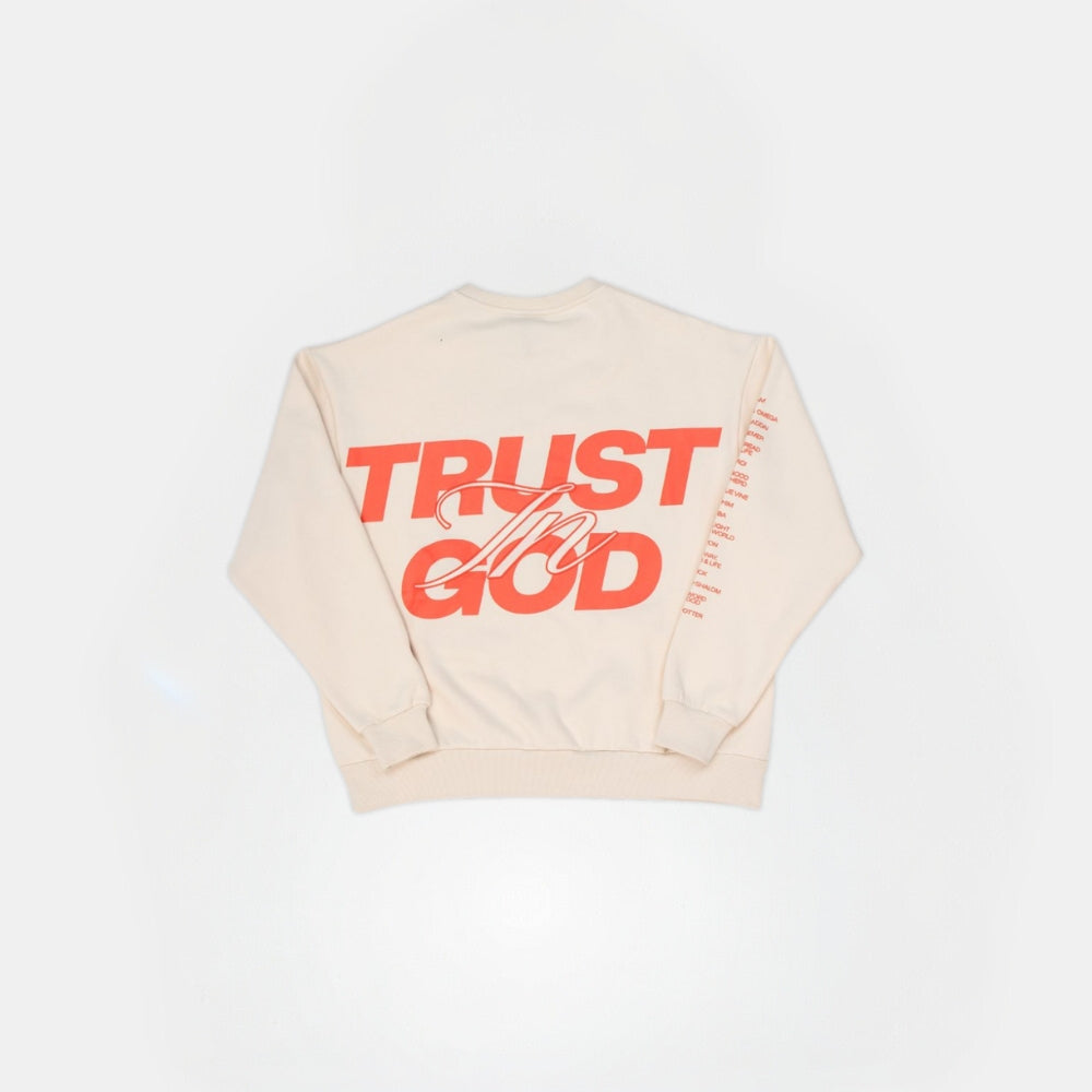 Kids Trust in God Crewneck