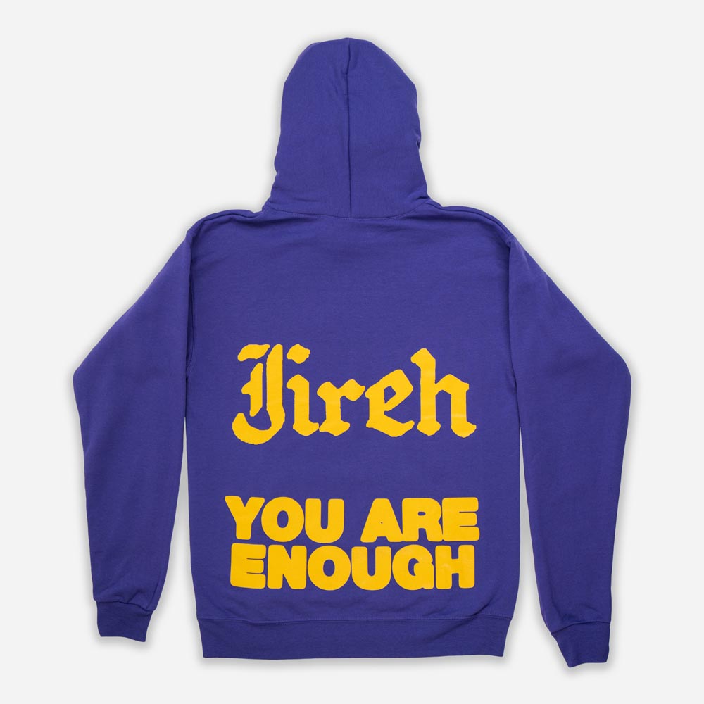 Jireh Hoodie - Purple and Gold