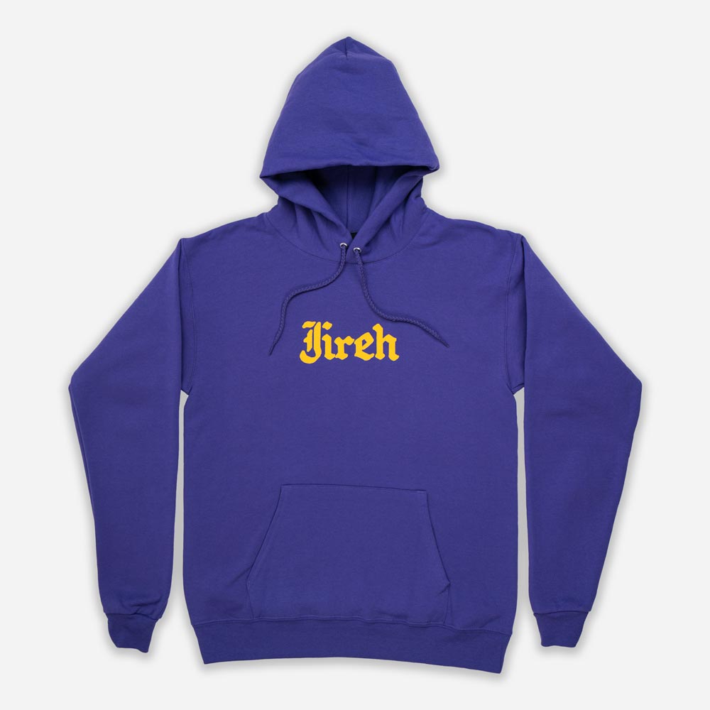 Jireh Hoodie - Purple and Gold
