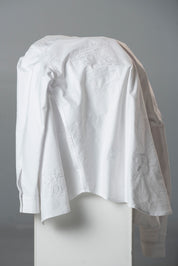 Oversized Embroidered Oxford