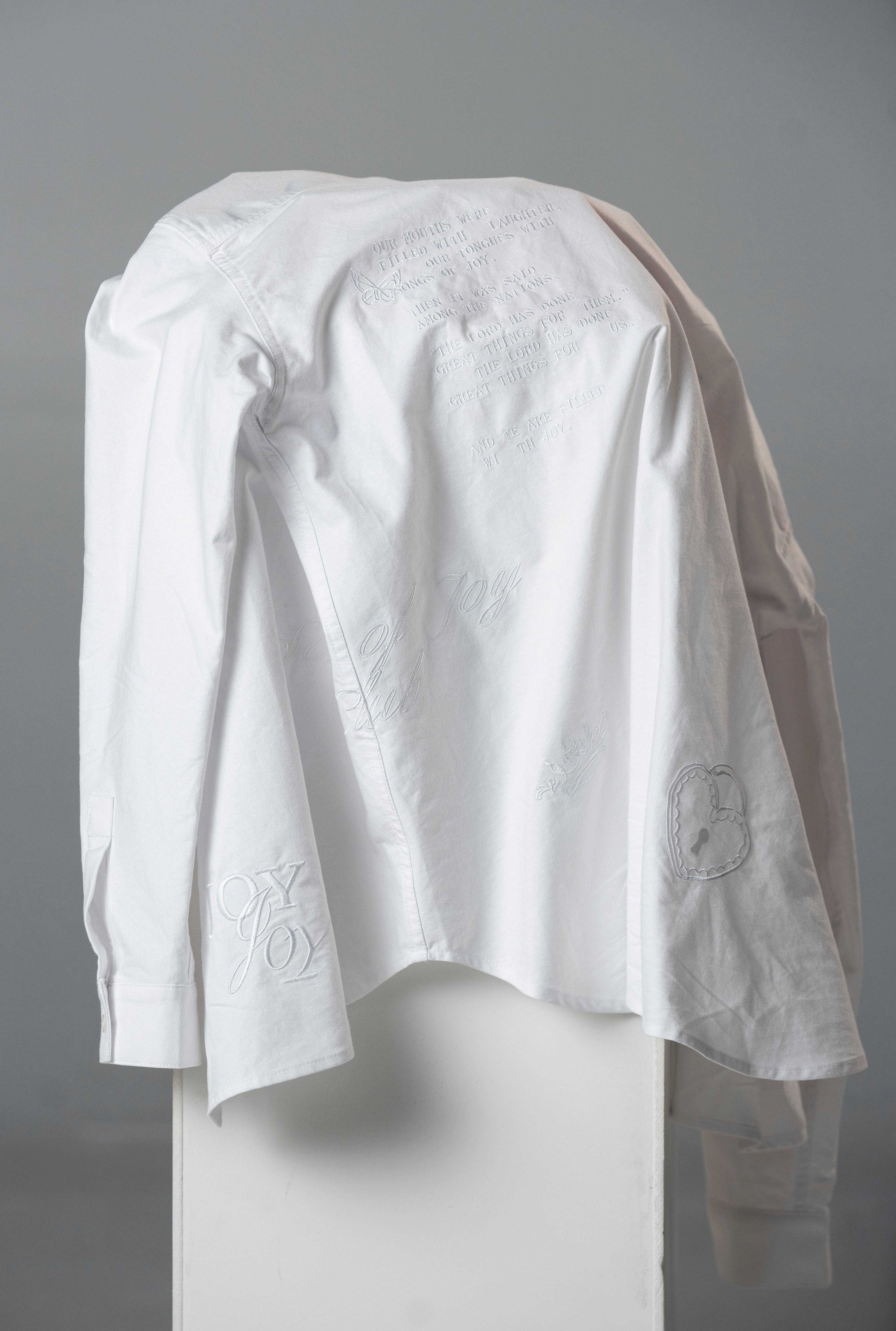 Oversized Embroidered Oxford