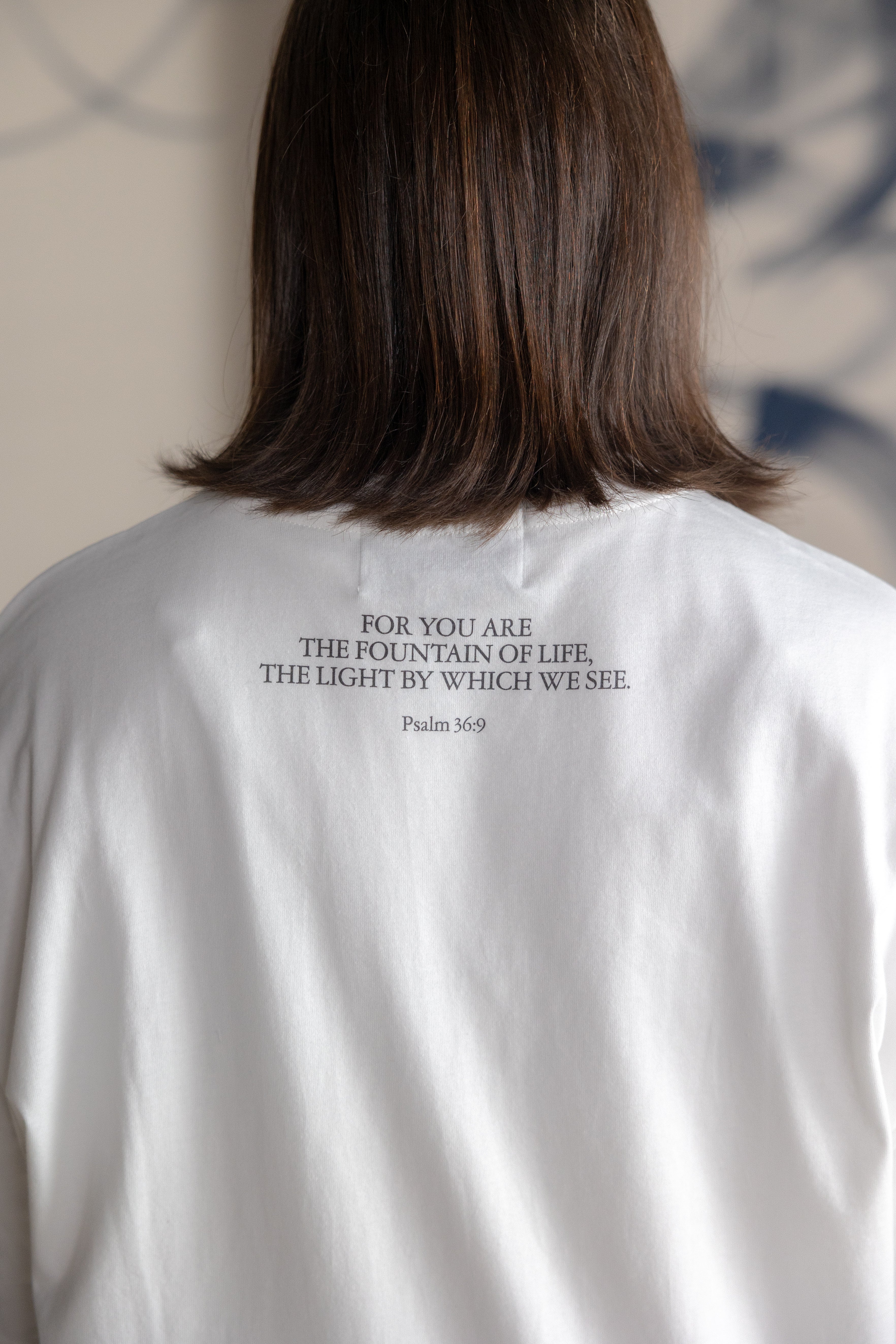 Fountain Of Life Oversized T-Shirt